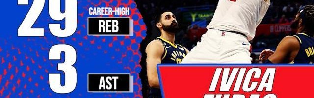 v体育官网-受克罗地亚世界杯大胜鼓舞！祖巴茨31+29刷爆纪录