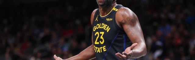 v体育官网-防守效率第二成笑柄？库里缺席勇士防守也崩盘